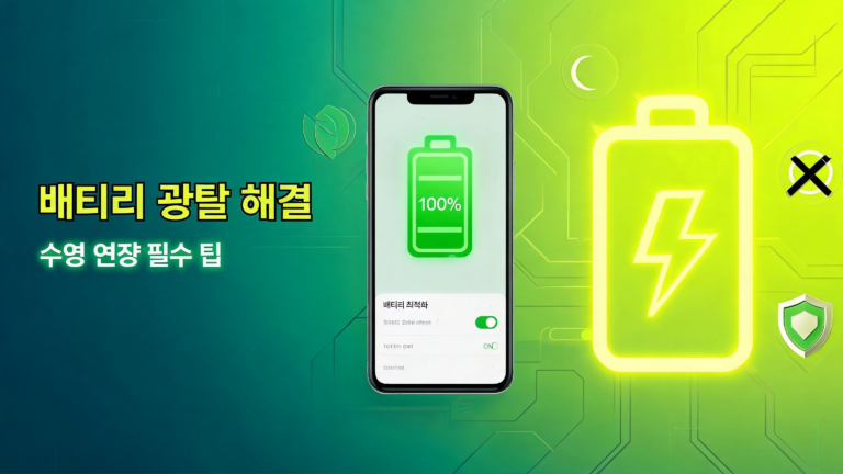 안드로이드 배터리 절약 가이드